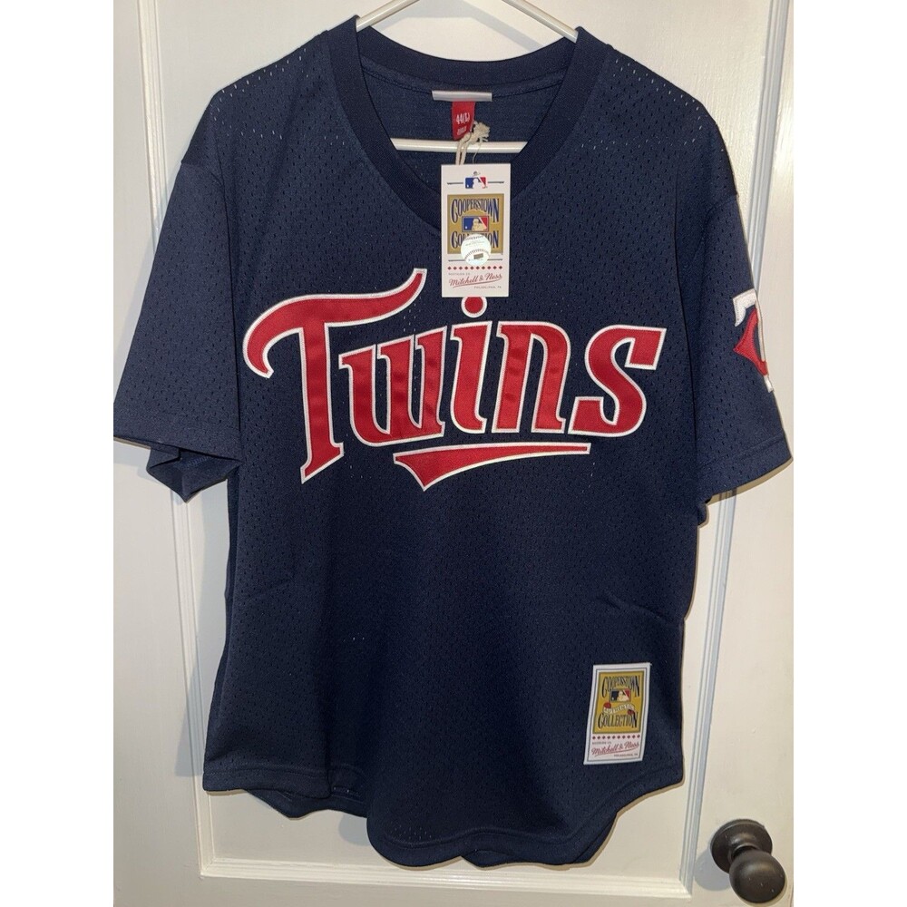 David Ortiz Minnesota Twins Mitchell & Ness 2002 Cooperstown Collection Jersey L